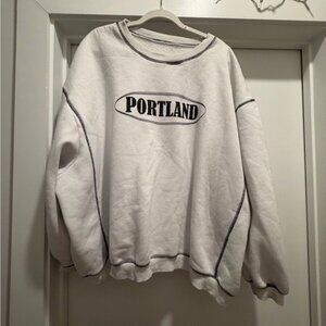 Crewneck Sweatshirt - White